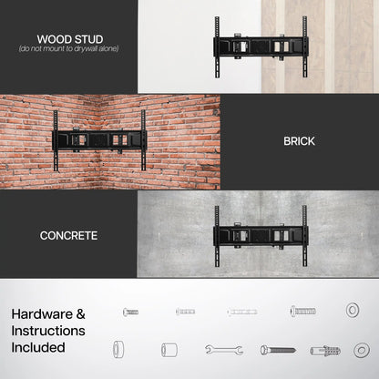 Corner Wall Mount for 32" to 70" Tvs