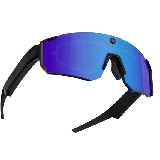 AI Smart Sports Camera Glasses: 2K Video/Photo + 260Mah Long Battery + HD Calls | Waterproof for Cycling/Skiing/Hiking | Perfect for New Year’S Long Weekend Getaways