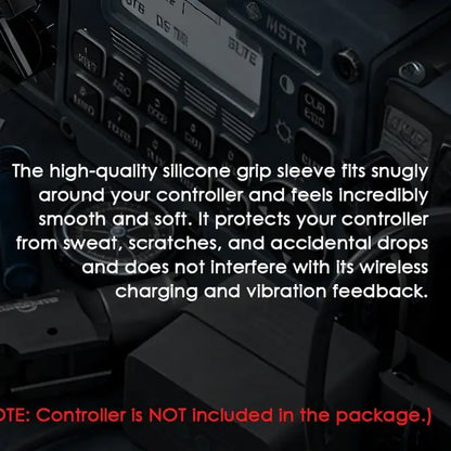 VIDPPLUING Playstation 5 Controller Silicone Protective Case Skin-Friendly Non-Slip Sweat-Proof Drop-Proof Joystick Cap Set for Enhanced Control Tactical Gloves & Protective Covers