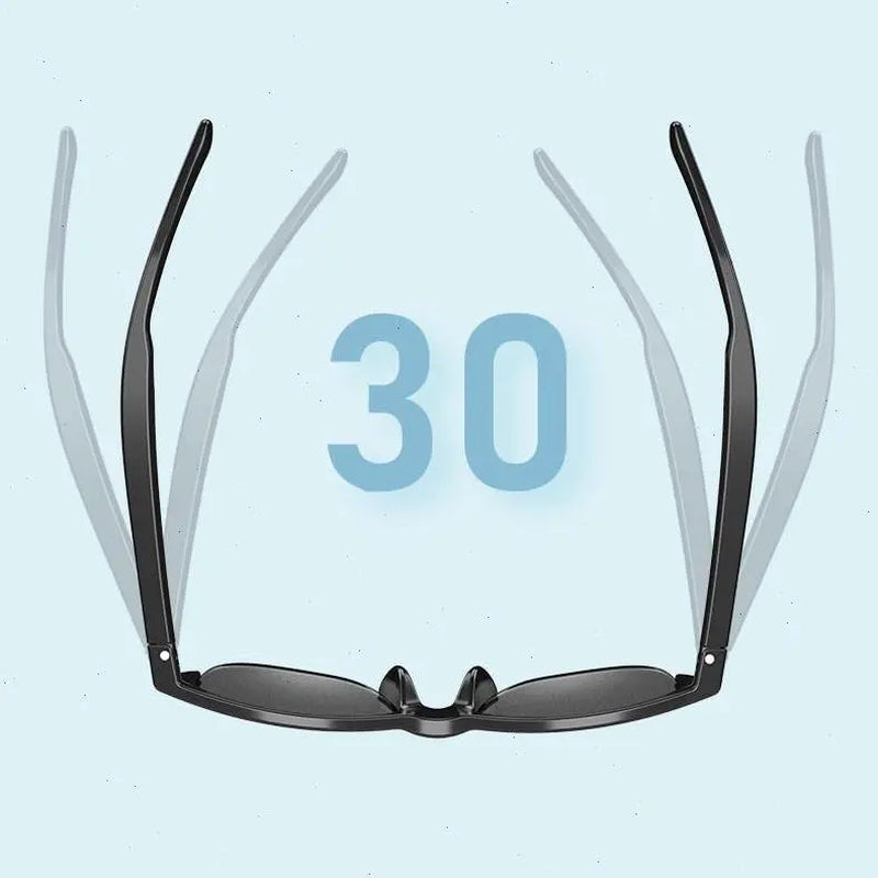 【2026】Polarized Bluetooth Smart Glasses with Mic & Speakers,Hd Calling,5-Hr Battery,Athletic/Outdoor UV Protection Unisex, Summer,Waterproof, Smart Summer Gear