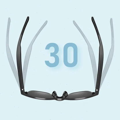 【2026】Polarized Bluetooth Smart Glasses with Mic & Speakers,Hd Calling,5-Hr Battery,Athletic/Outdoor UV Protection Unisex, Summer,Waterproof, Smart Summer Gear
