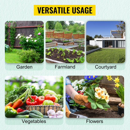 SucceBuy Walk-in Tunnel Greenhouse Galvanized Frame & Waterproof Cover 15x7x7/10x7x7/20x10x7/12x7x7 ft Greenhouses & Cold Frames